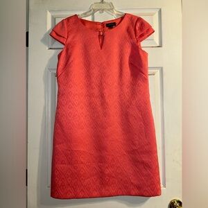 Tahari Arthur‎ S. Levine Dress Sz 8 Coral